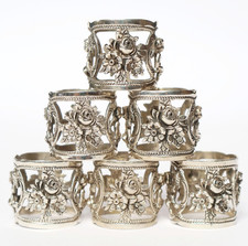 6 kleine Serviettenringe 835